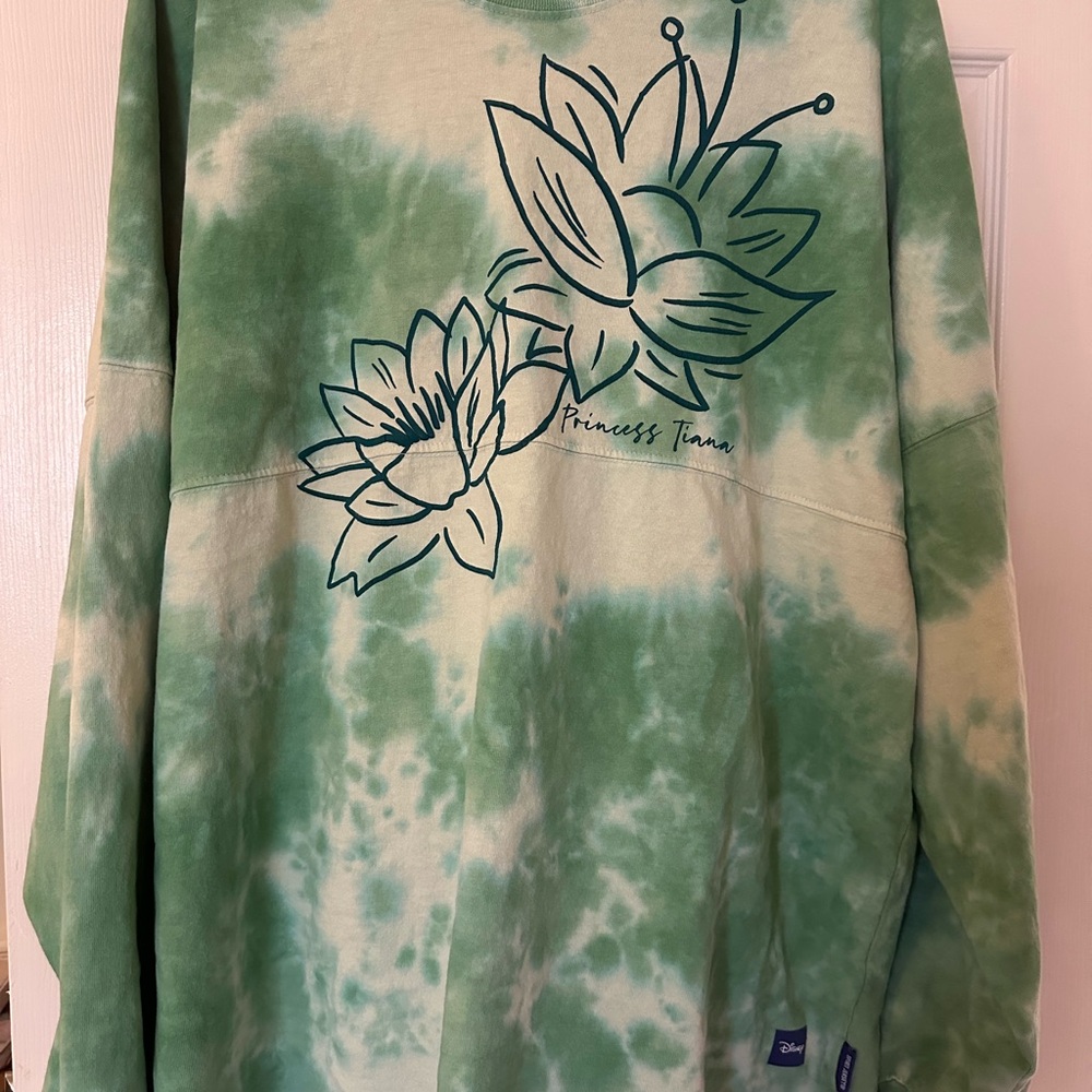 VGUC Princess Tiana Tie-Dye Spirit Jersey